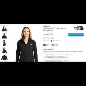 COPY - The North Face ladies sweater Fleece